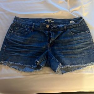 Denim Cutoff Shorts